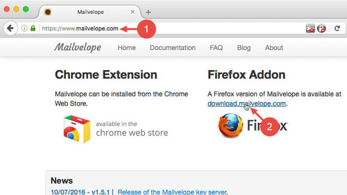 Installer une extension Firefox : étapes 1 à 2