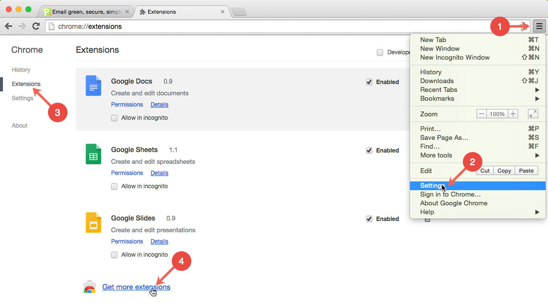 chrome install extension postman