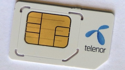 Telenor-SIM-Karte
