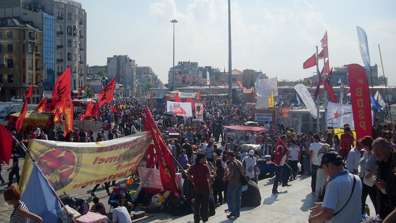 Proteste auf dem Taksim-Platz