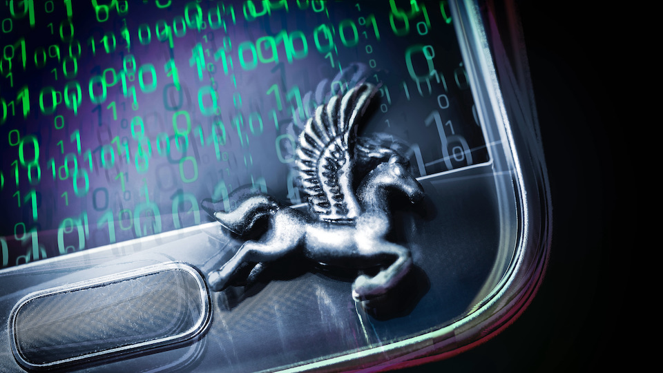 Pegasus Spyware (Symbolbild)