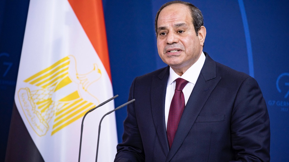 Präsident Abdel Fattah al-Sisi