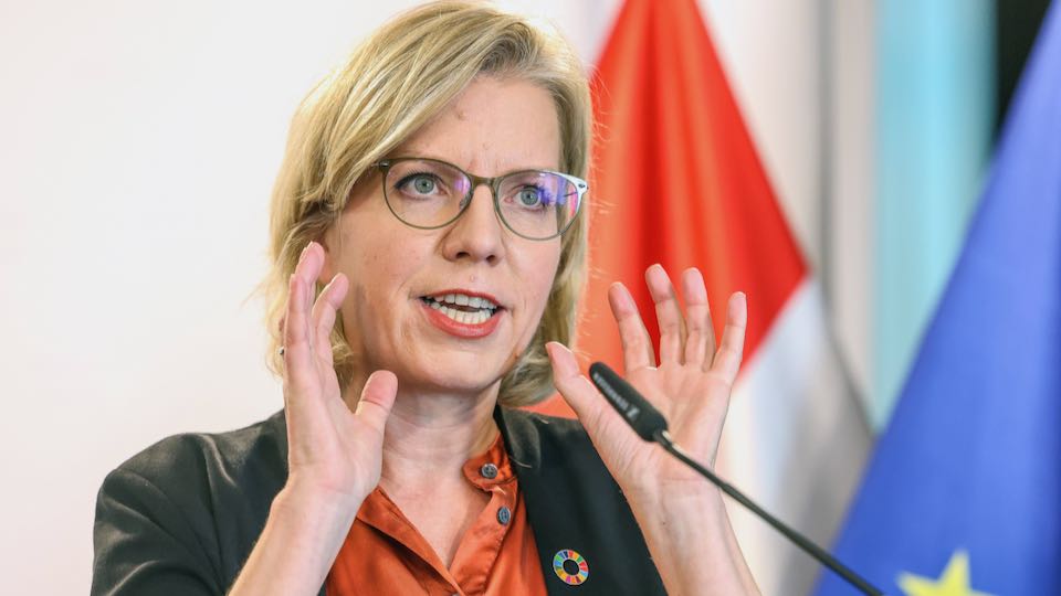 Klimaschutzministerin Leonore Gewessler