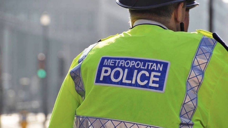 Polizist in London