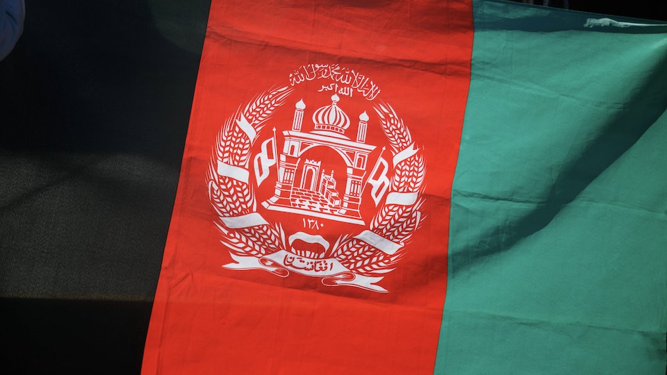 Afghanische Flagge
