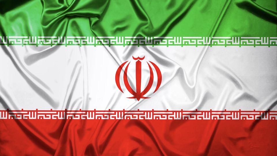 Flagge des Irans