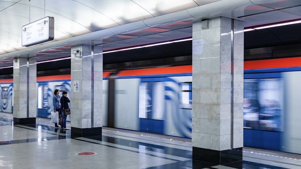 Moskauer U-Bahn-Station