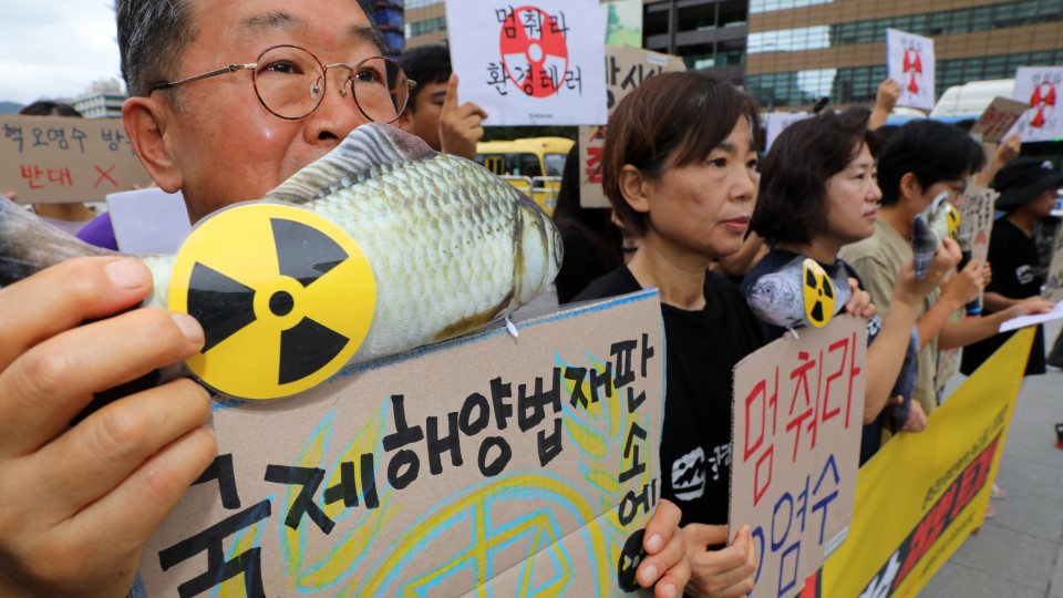 Fukushima Demonstranten