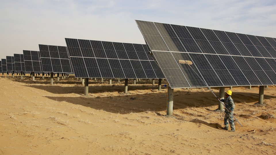 Solarpanelen in China