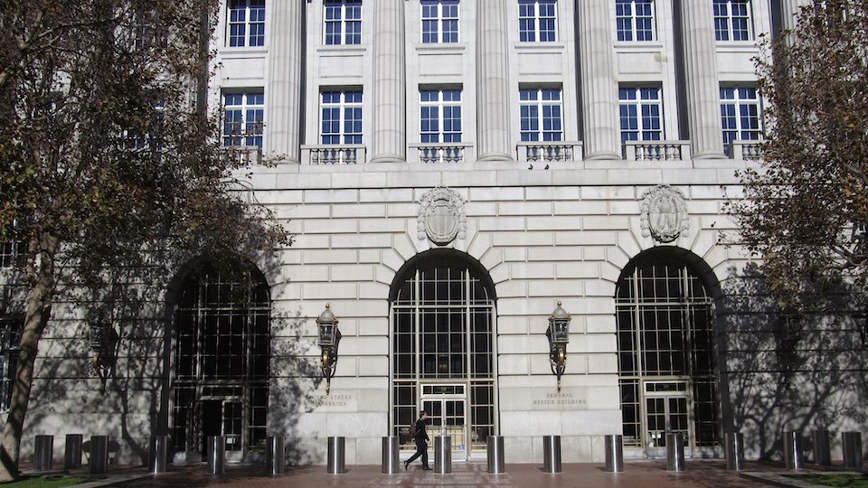 Das Gebäude des zuständigen United States District Court for the Northern District of California