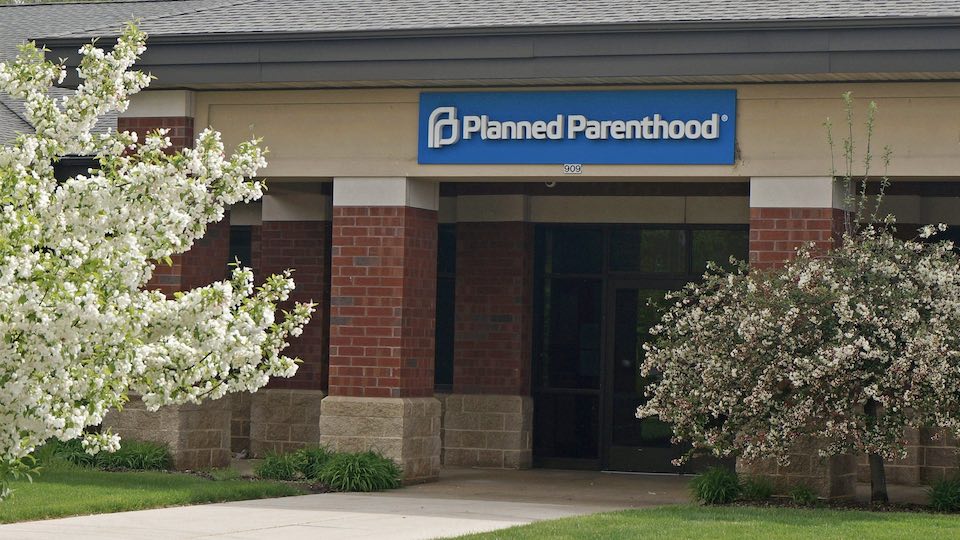 Klinikgebäude von Planned Parenthood