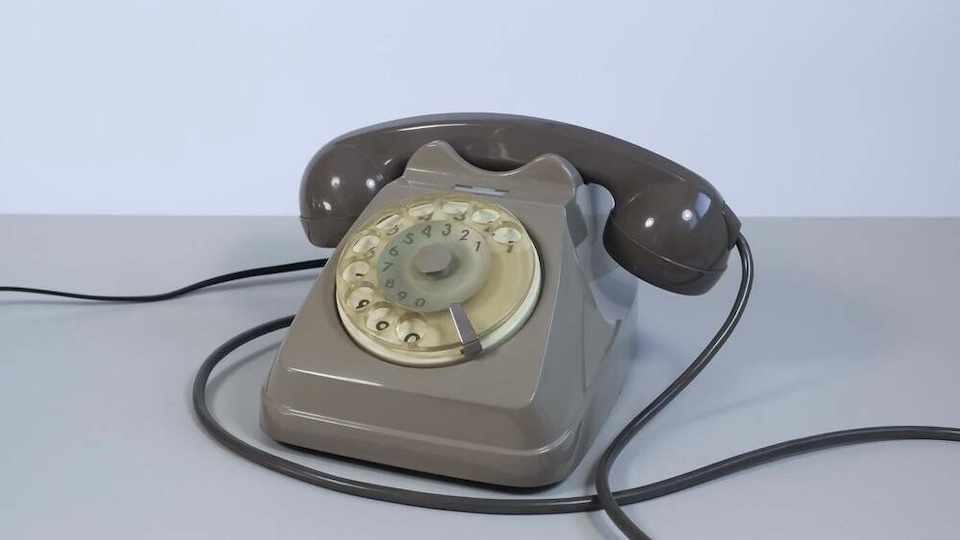 Ein Telefon