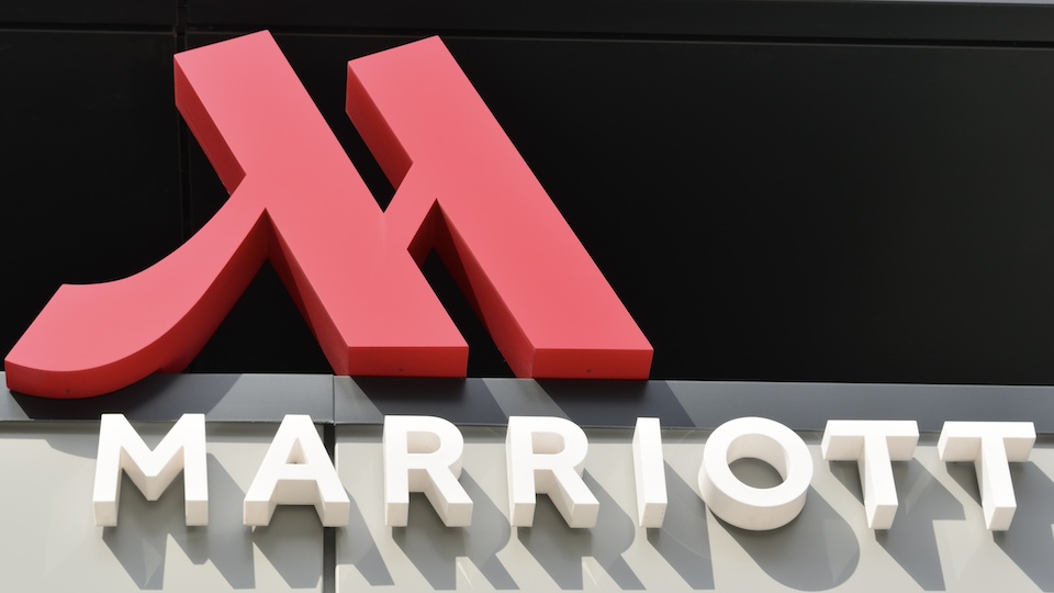 Marriott-Schriftzug