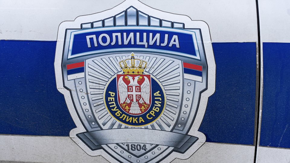 Emblem of the Serbian police